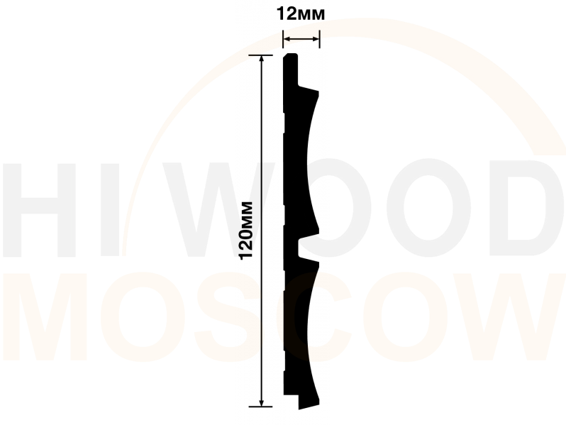 Декоративная панель HIWOOD LV135 NP