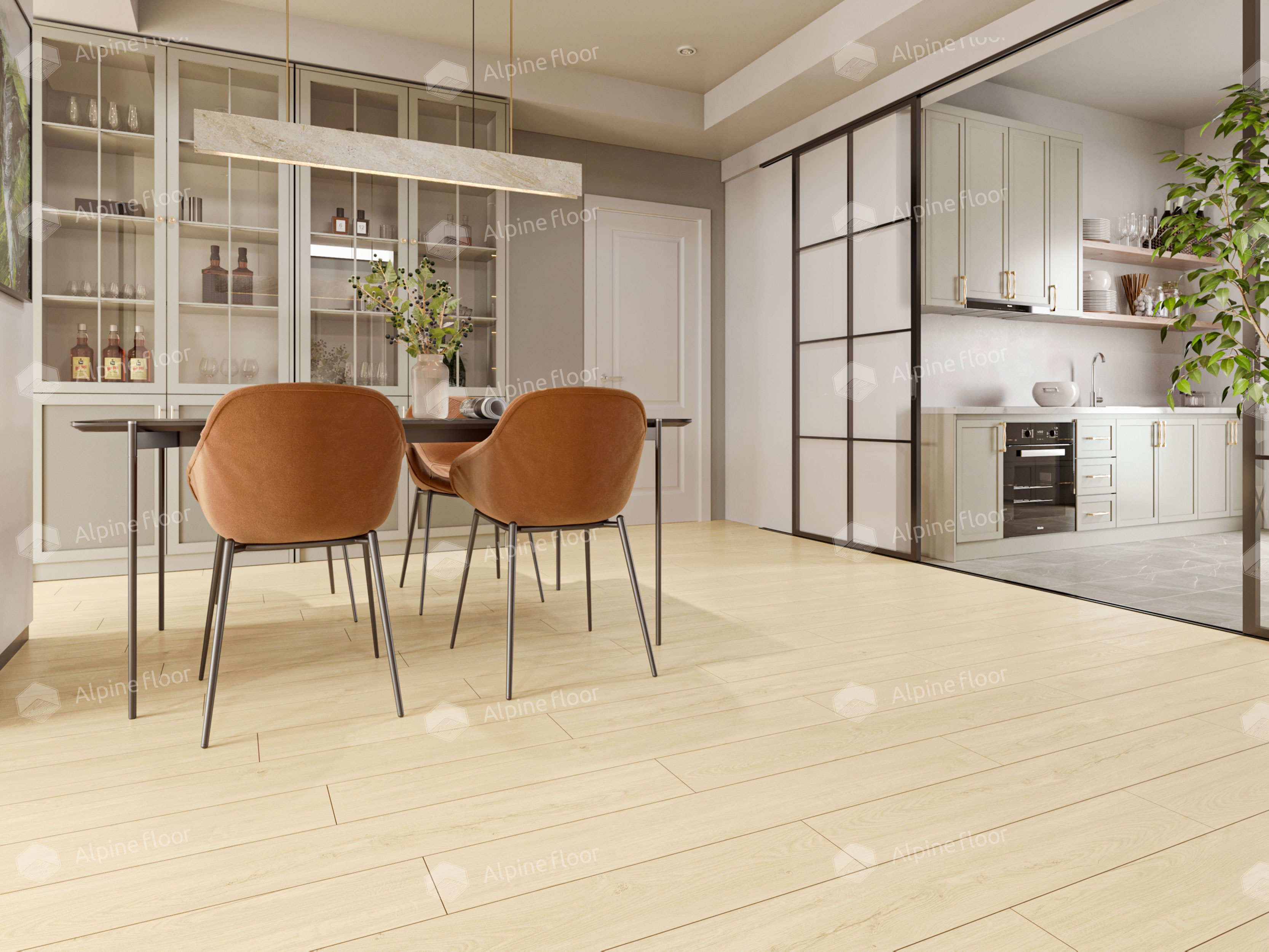 Кварцвинил Alpine Floor Sequoia Lvt Еco 6-6 Секвойя Калифорния