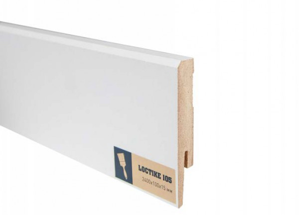 Плинтус MDF Arbiton Loctike 105 2400х100х15 мм