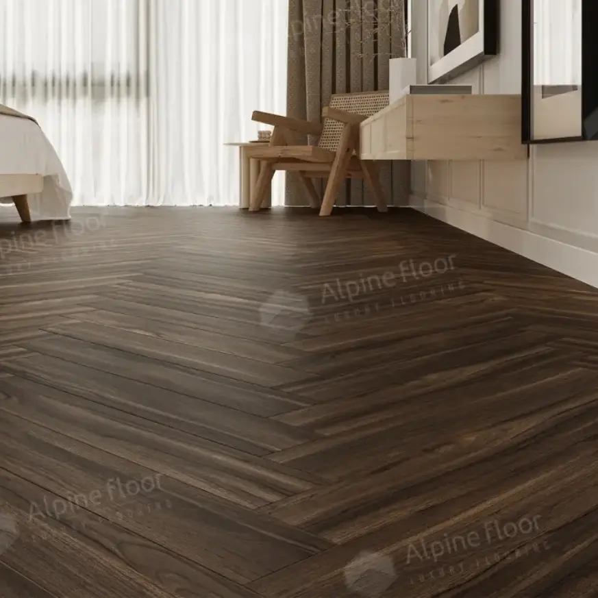Ламинат AlpineFloor Herringbone 12 LF105-13 Орех Сицилия