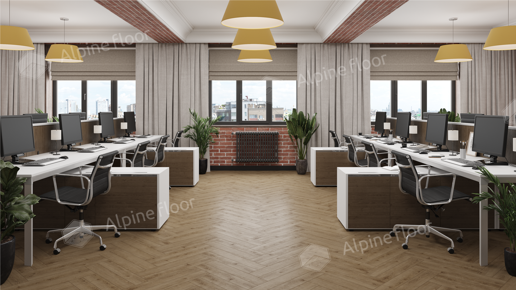 Ламинат AlpineFloor Herringbone 12 Pro LF106-07 Дуб Прованс