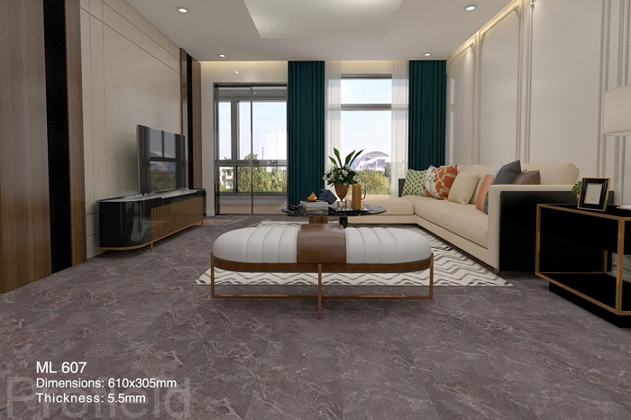 Кварцвинил Profield Evolution Stone ML607 Петилия Марбл