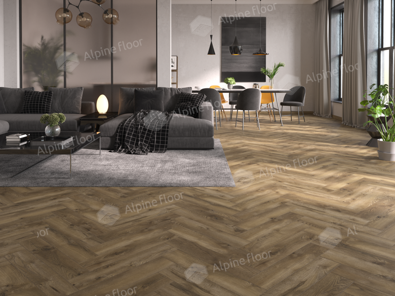 Ламинат AlpineFloor Ville 63265 Дуб Бурриана