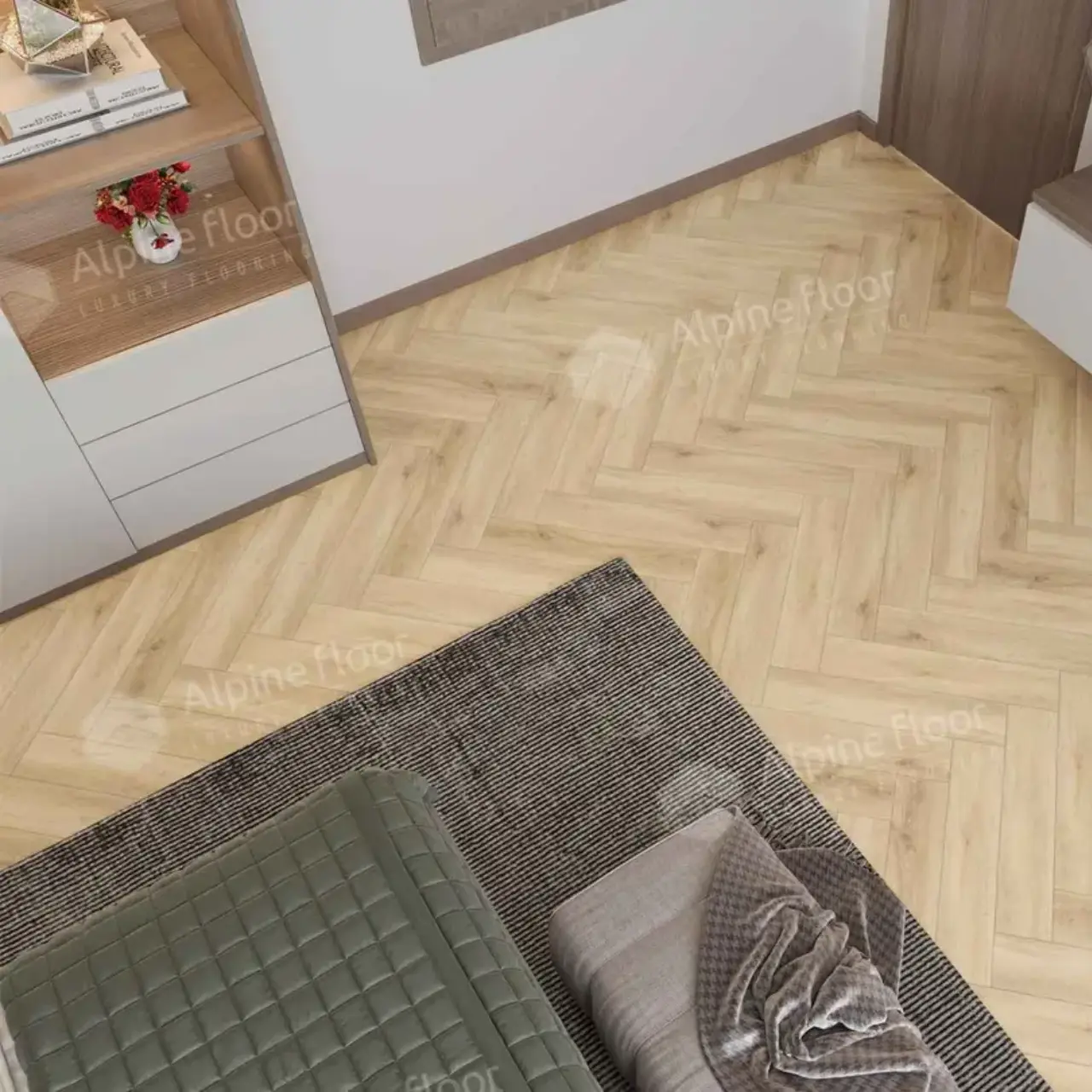 Кварцвинил Alpine Floor Parquet LVT Eco 16-24 Дуб Ригель