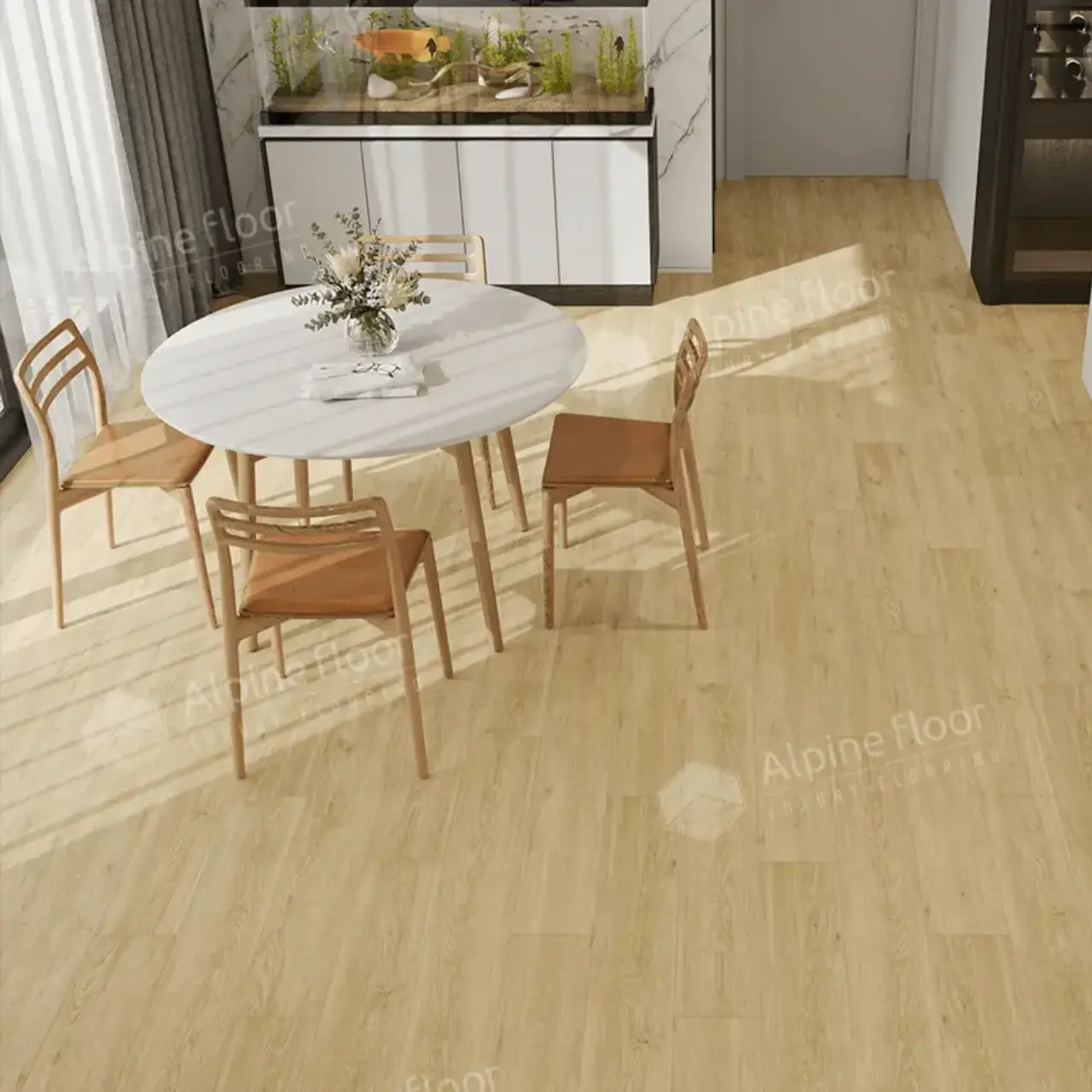Кварцвинил Alpine Floor Liberty Loose Lay ECO 23-2 Дуб Ваниль Селект