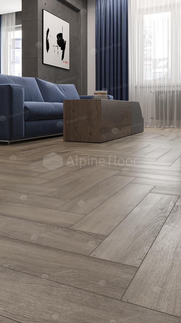 Кварцвинил Alpine Floor Parquet Lvt Eco 16-15 Дуб Исида
