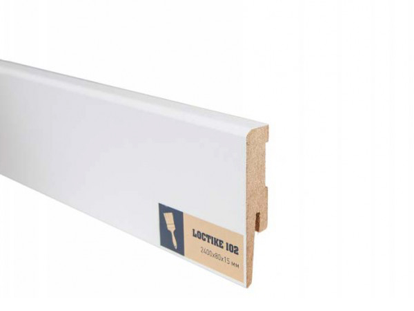 Плинтус MDF Arbiton Loctike 102 2400х80х15 мм
