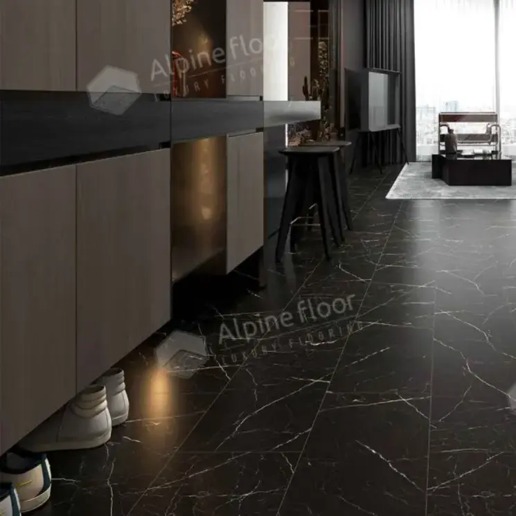 Кварцвинил Alpine Floor Light Stone Eco 15-21 Неро