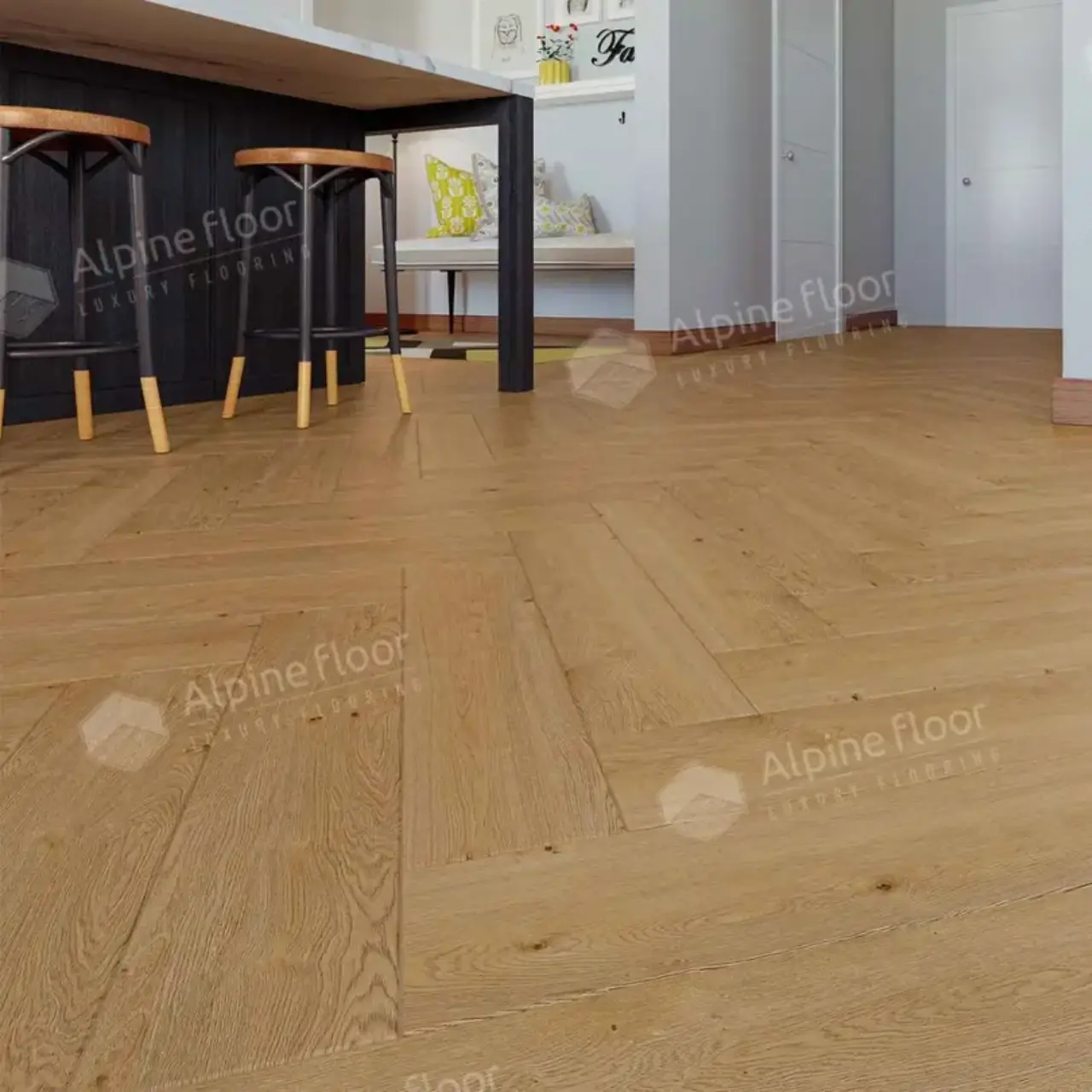 Кварцвинил Alpine Floor Parquet LVT Eco 16-27 Дуб Хатиса