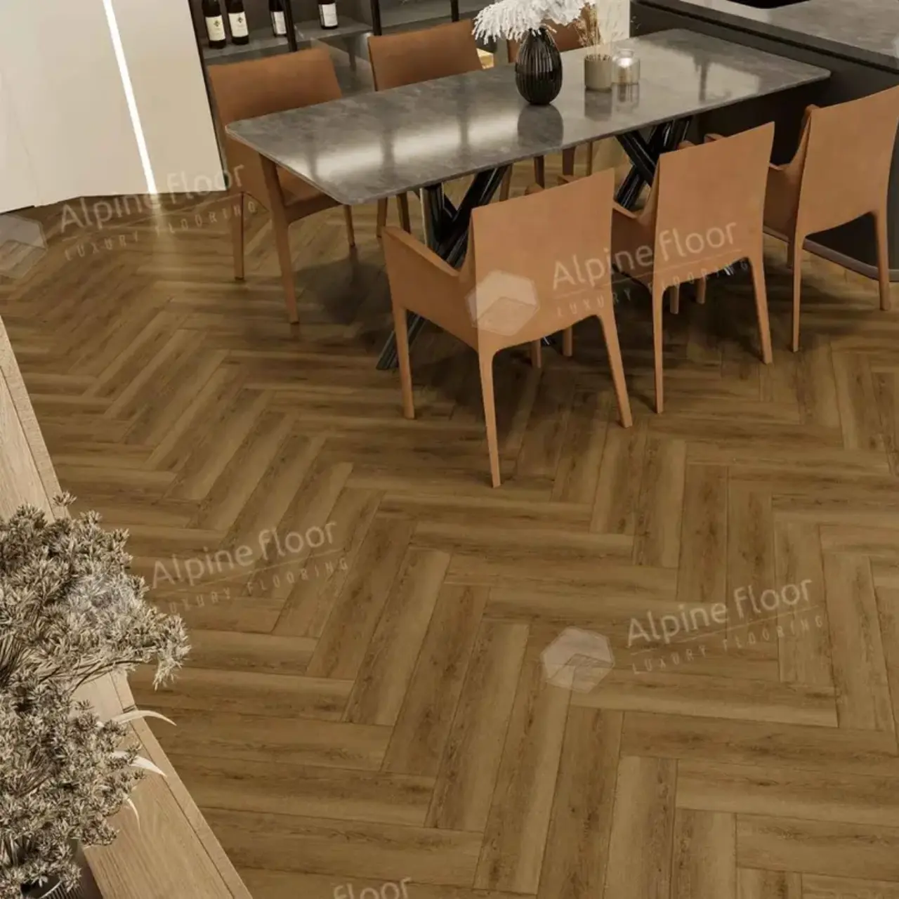 Кварцвинил Alpine Floor Parquet LVT Eco 16-31 Дуб Капелла
