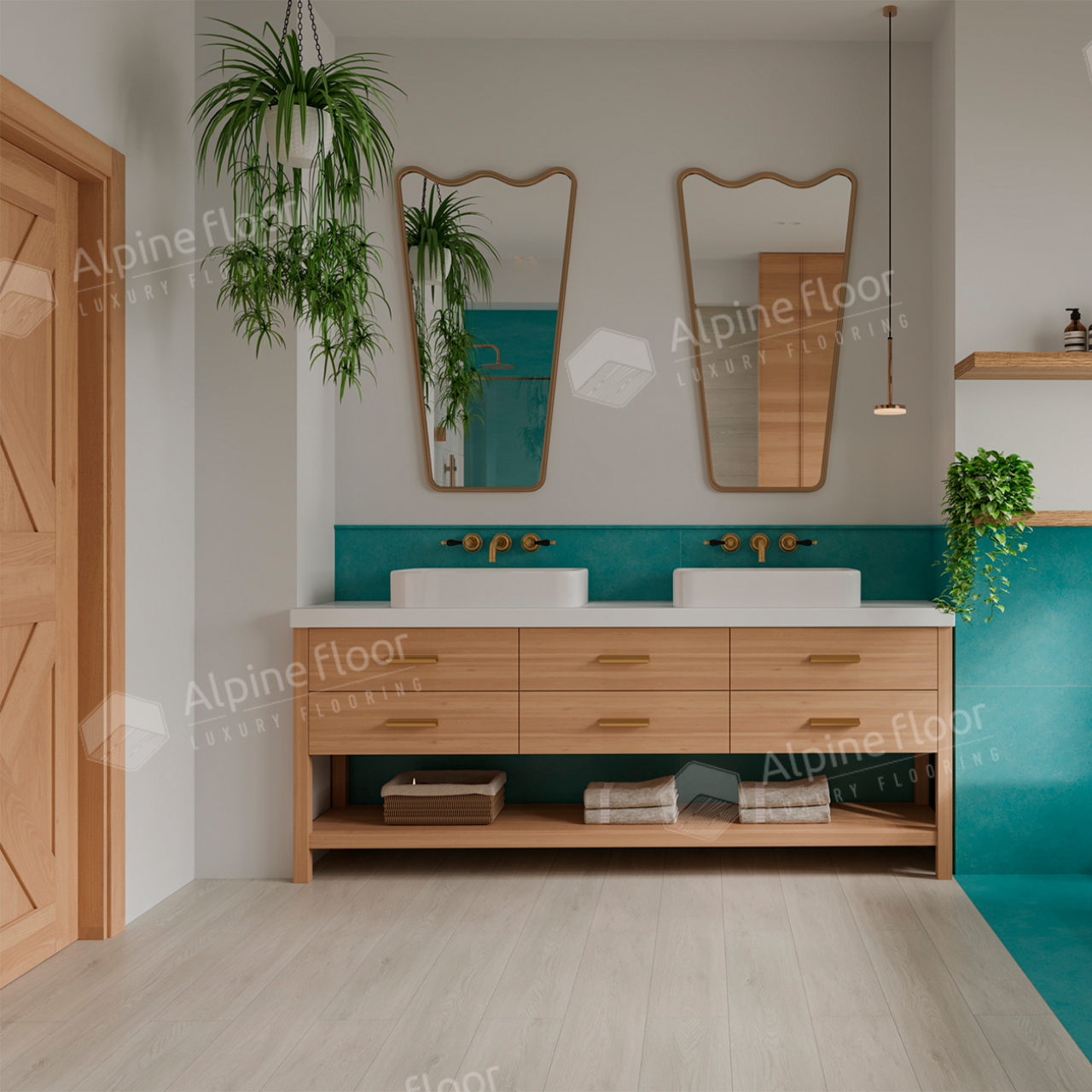 Кварцвинил Alpine Floor Grand Sequoia 5 мм Еco 11-208 Атланта