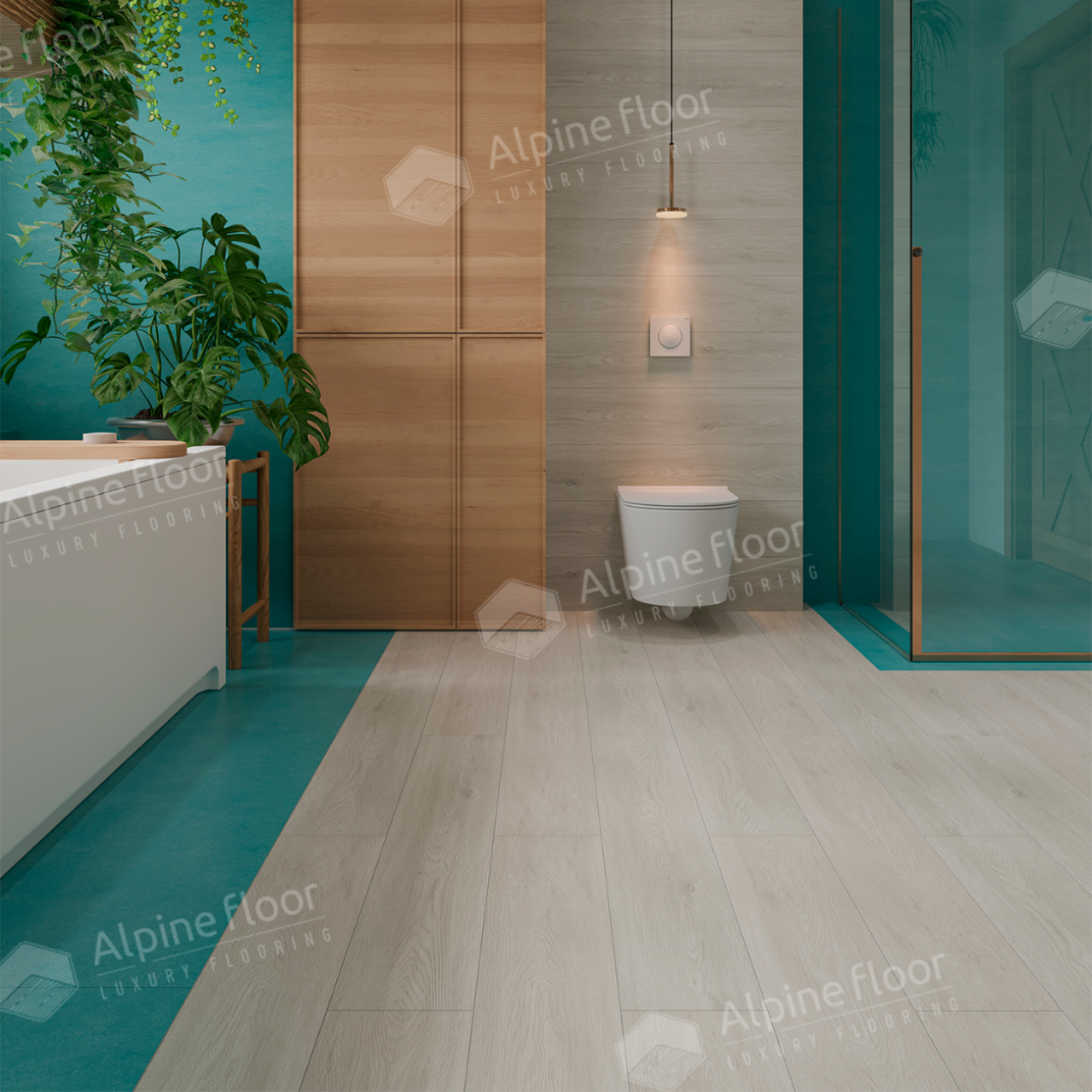 Кварцвинил Alpine Floor Grand Sequoia 5 мм Еco 11-208 Атланта