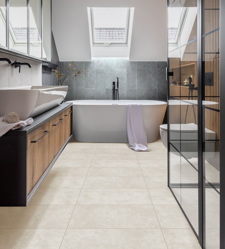 Кварцвинил Aberhof Petra CL 1254 Concrete