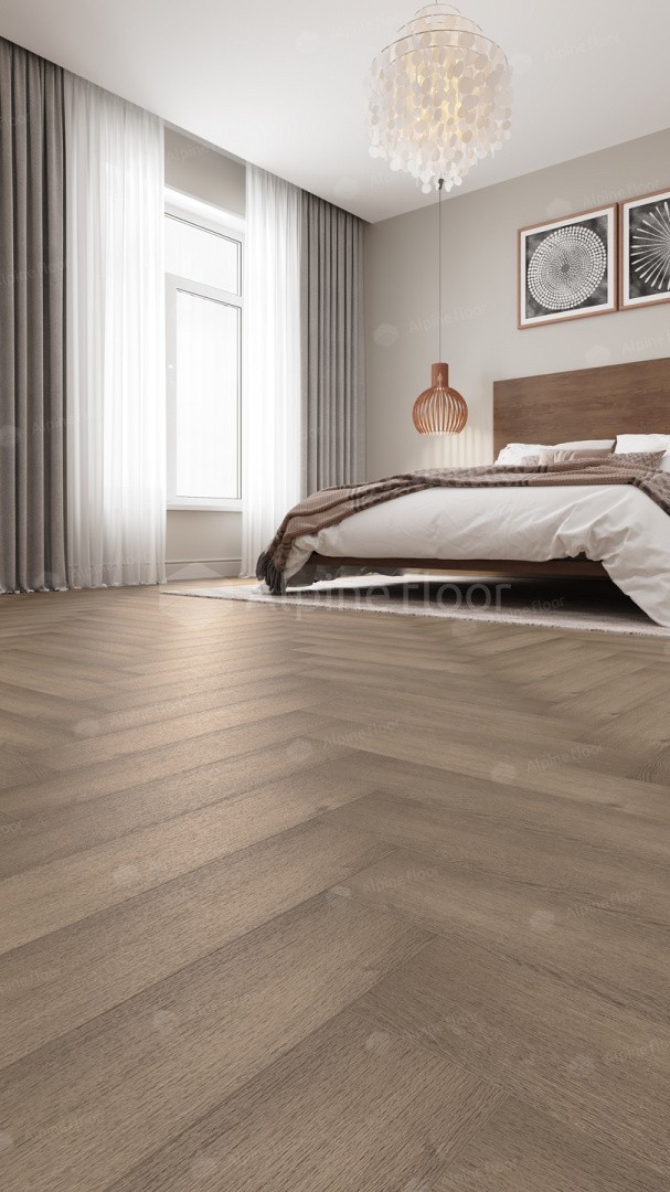 Кварцвинил Alpine Floor Parquet Light Еco 13-7 Дуб Насыщенный