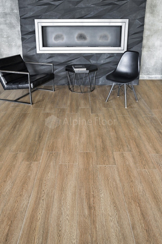 Кварцвинил Alpine Floor Intense Eco 9-3 Бурый лес
