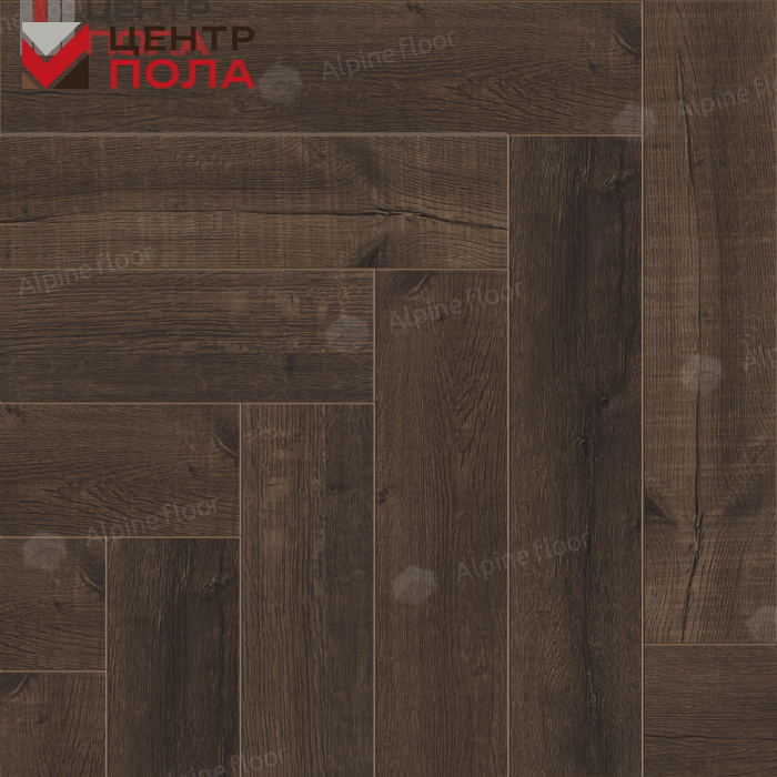Кварцвинил Alpine Floor Parquet Light Еco 13-22 Дуб Альферац