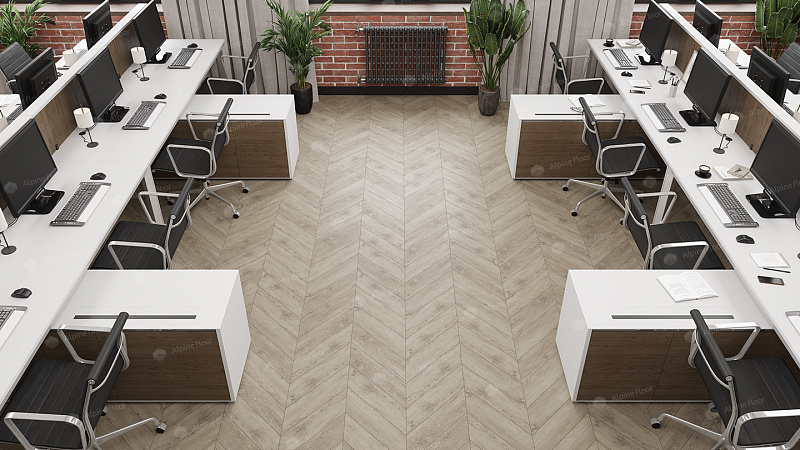 Кварцвинил Alpine Floor Chevron Alpine Eco 18-11 Карите