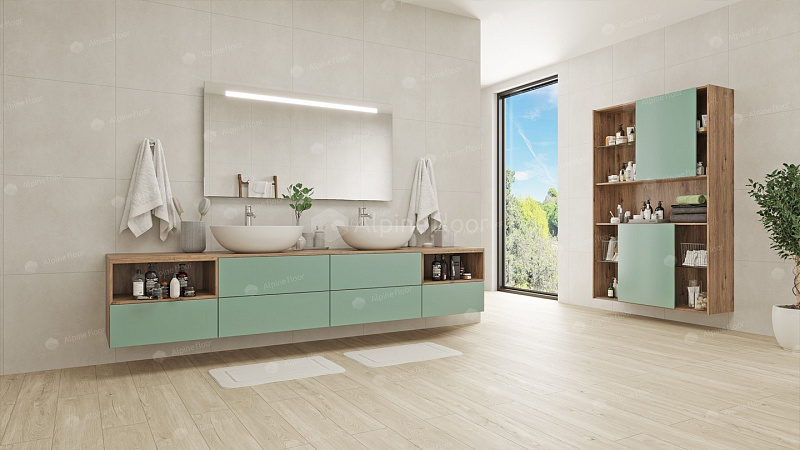Кварцвинил Alpine Floor Sequoia Lvt Еco 6-5 Секвойя Серая