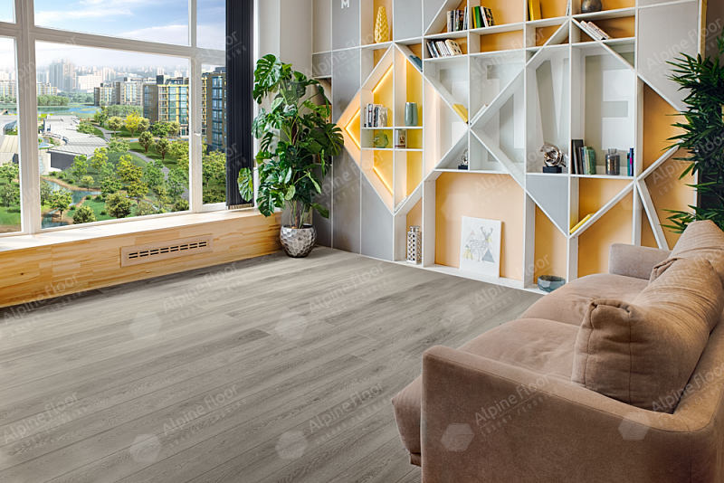 Кварцвинил Alpine Floor  Grand Sequoia Eco 11-15 Клауд
