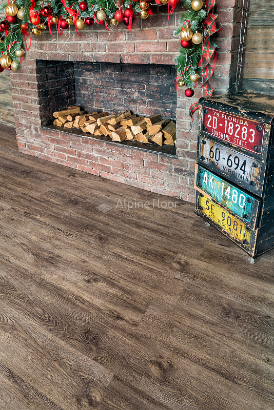 Кварцвинил Alpine Floor Grand Sequoia Light Eco 11-801 Венге Грей