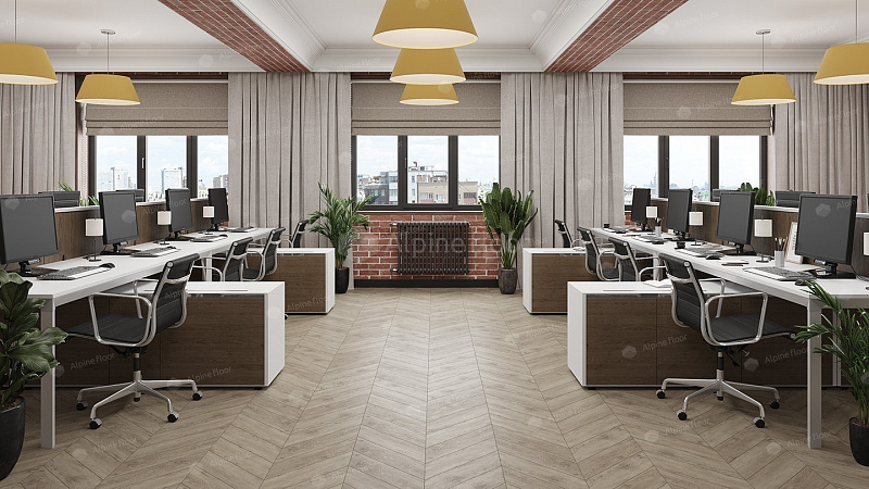 Кварцвинил Alpine Floor Chevron Alpine Eco 18-11 Карите