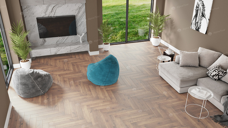 Кварцвинил Alpine Floor Parquet Light Еco 13-2 Дуб Royal