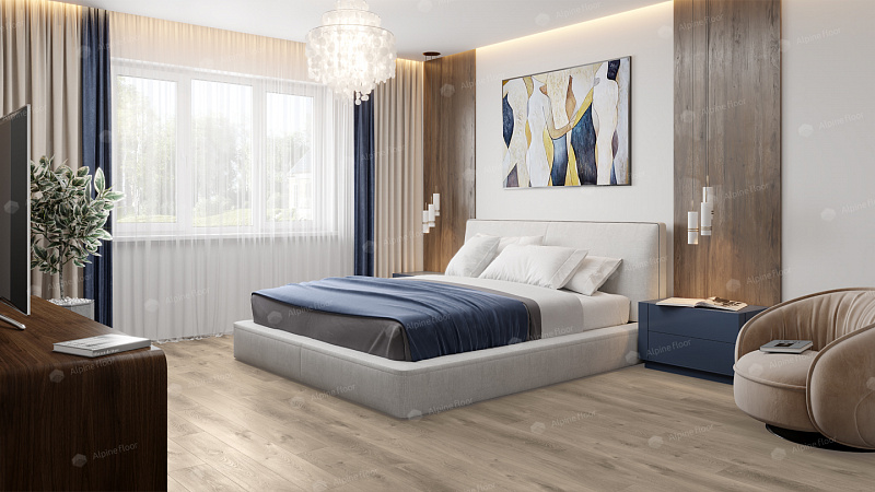 Кварцвинил Alpine Floor Premium XL Eco 7-5 Дуб Натуральный Отбеленный