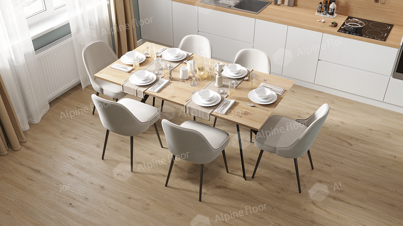 Кварцвинил Alpine Floor Solo Plus Еco 14-601 Ларго