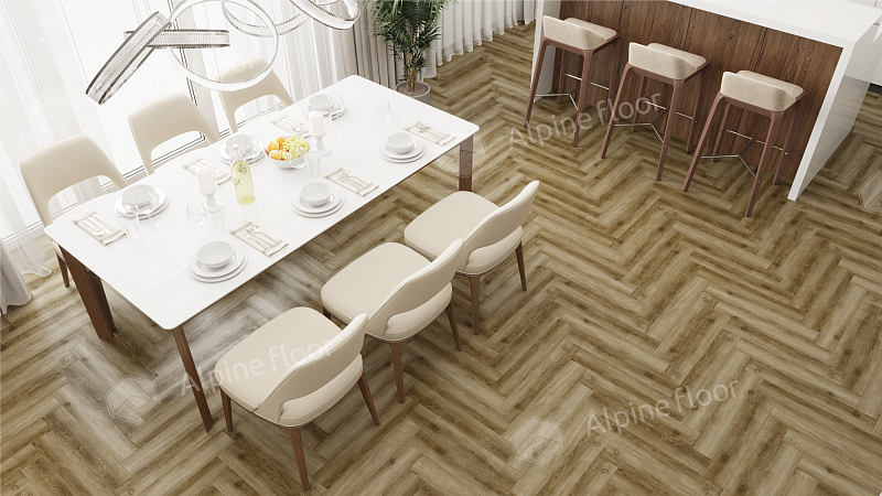Ламинат AlpineFloor Herringbone 12 Pro LF106-09 Марсель