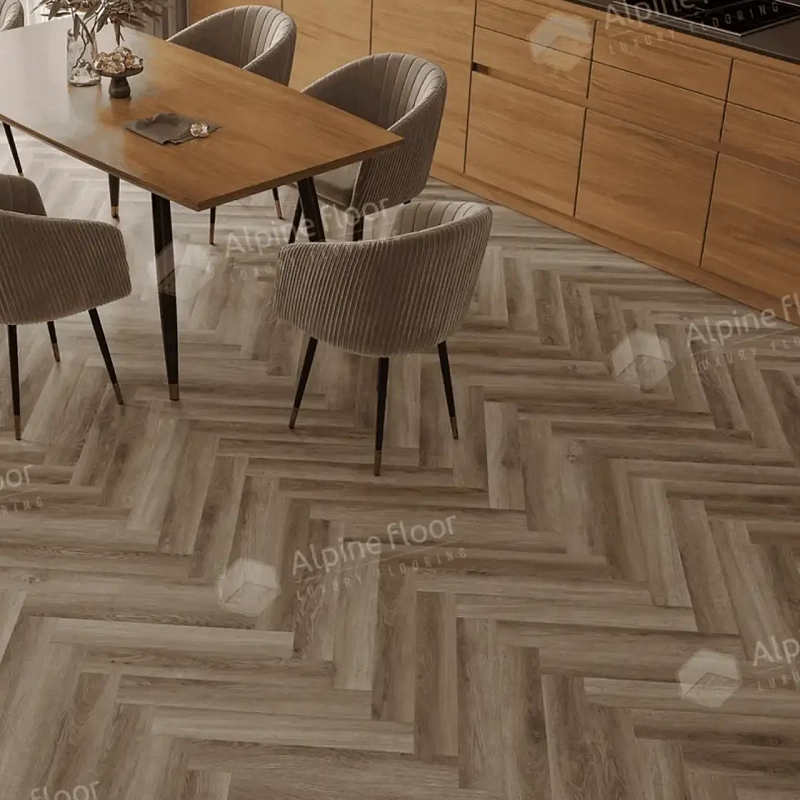 Ламинат AlpineFloor Herringbone 8 Pro LF102-14 Дуб Пикардия