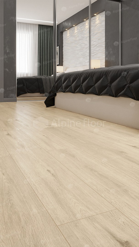 Кварцвинил Alpine Floor Classic Еco 106-2 Дуб Ваниль