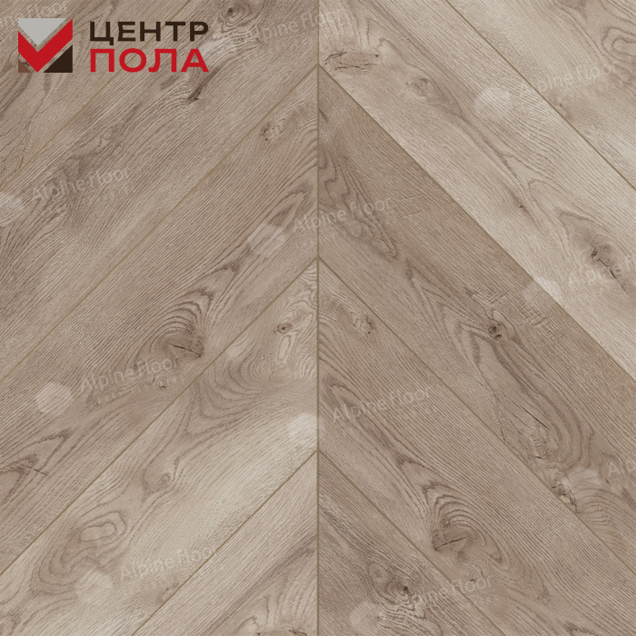 Кварцвинил Alpine Floor Chevron Alpine Eco 18-21 Гикори