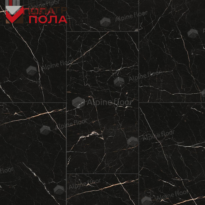 Кварцвинил Alpine Floor Stone Mineral Core Eco 4-27 Неро