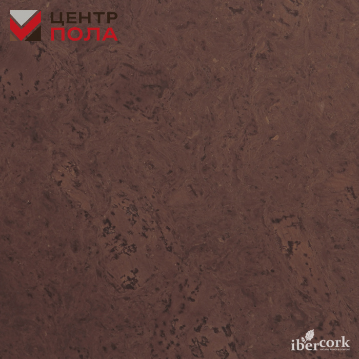 Пробковое покрытие Ibercork Леон маррон