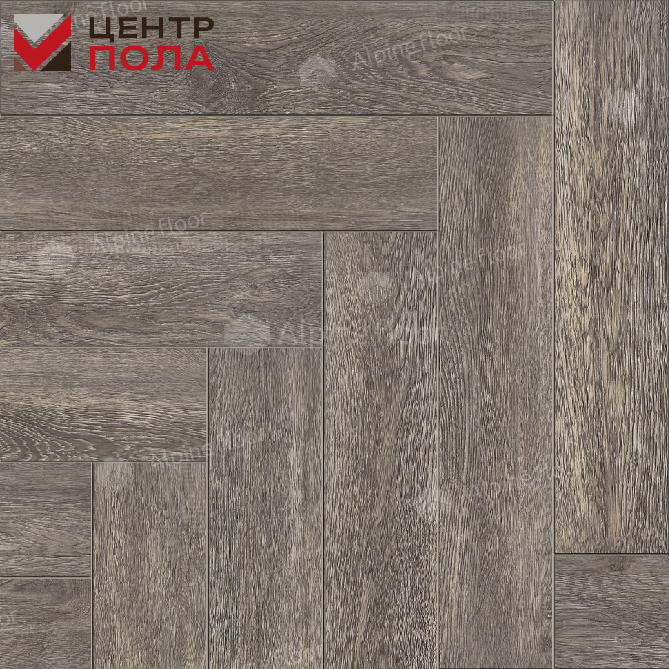 Кварцвинил Alpine Floor Parquet Lvt Eco 16-8 Венге Грей