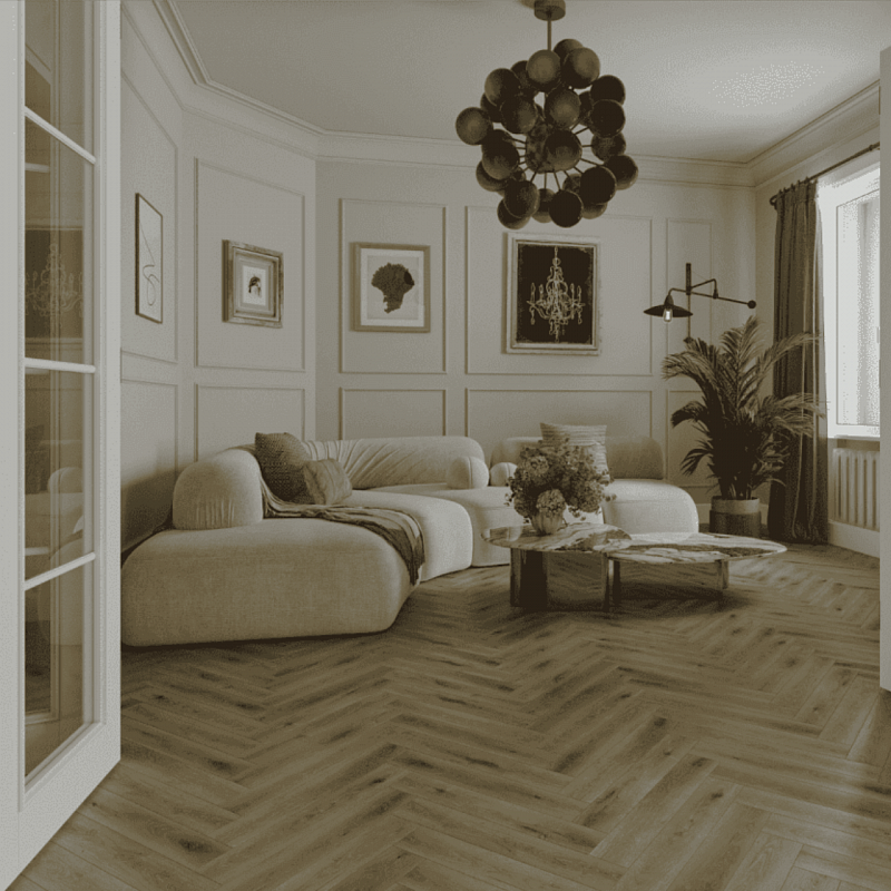 Ламинат Norland Herringbone Elegant Strong LF304-41 Дуб Элла