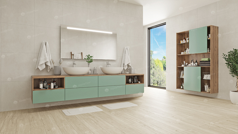 Кварцвинил Alpine Floor Sequoia Spc Еco 6-5 Секвойя Cерая