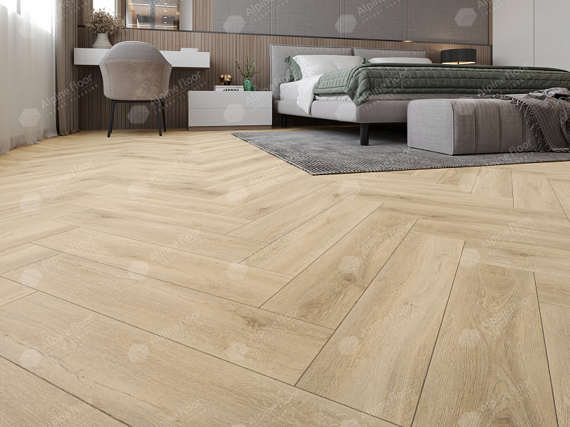 Кварцвинил Alpine Floor Parquet Light Еco 13-24 Дуб Ригель