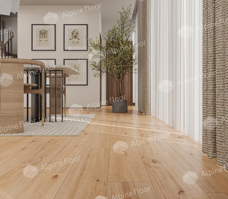 Кварцвинил Alpine Floor ProNature 64634 Oak Poprad
