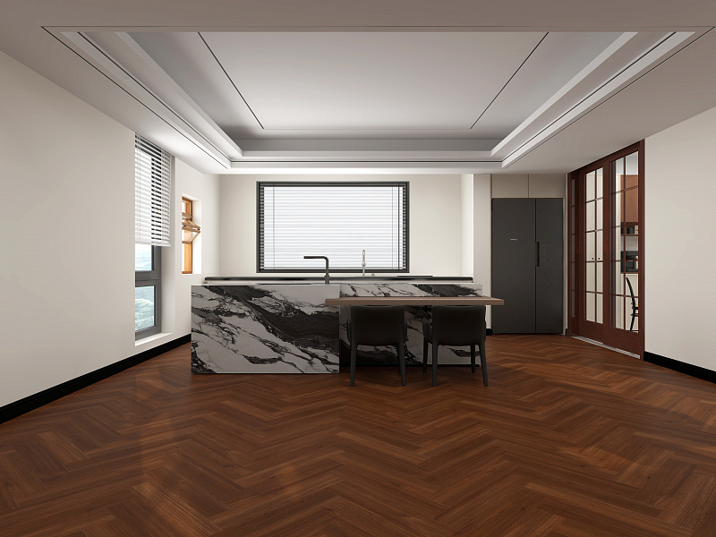 Кварцвинил CM Floor Parkett 40 Махагон