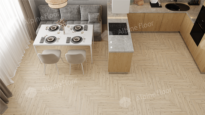 Ламинат AlpineFloor Herringbone 12 Pro LF106-01 Дуб Лион