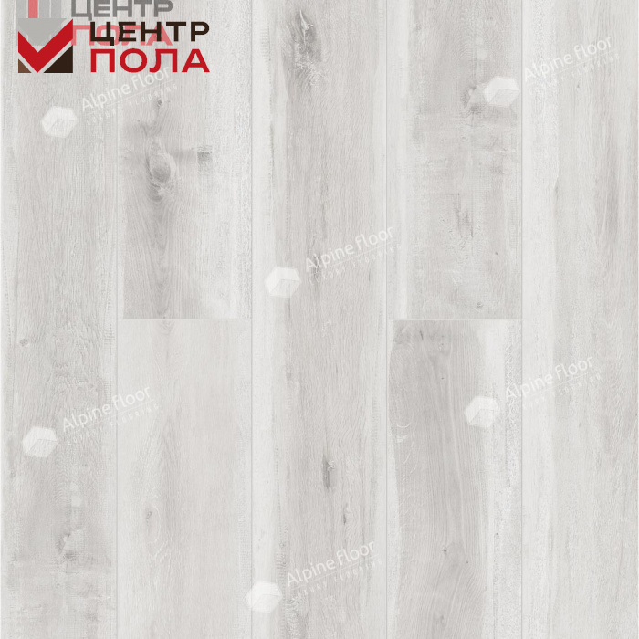 Кварцвинил Alpine Floor Ultra Еco 5-19 Дуб Полярный