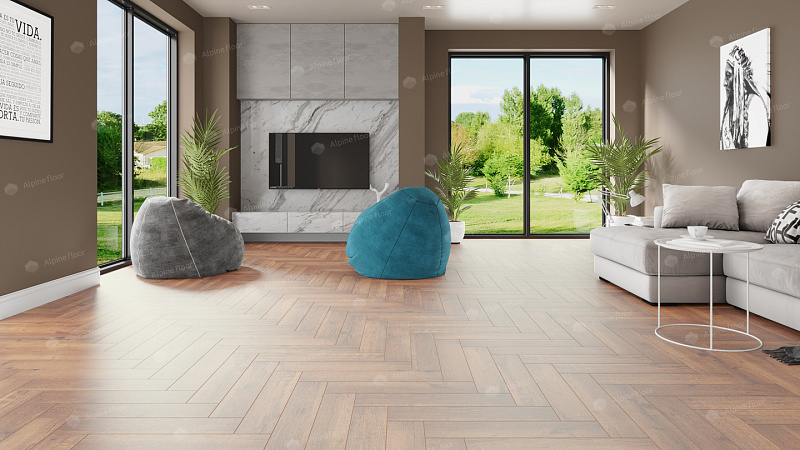 Кварцвинил Alpine Floor Parquet Light Еco 13-2 Дуб Royal