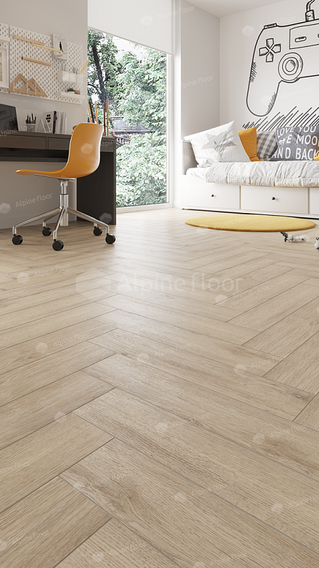 Кварцвинил Alpine Floor Parquet Light Еco 13-20 Дуб Медия