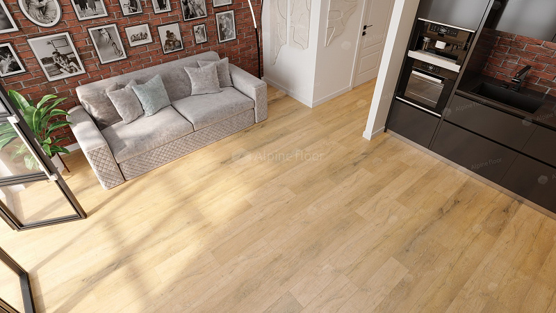 Кварцвинил Alpine Floor Premium XL Eco 7-16 Дуб Медовый