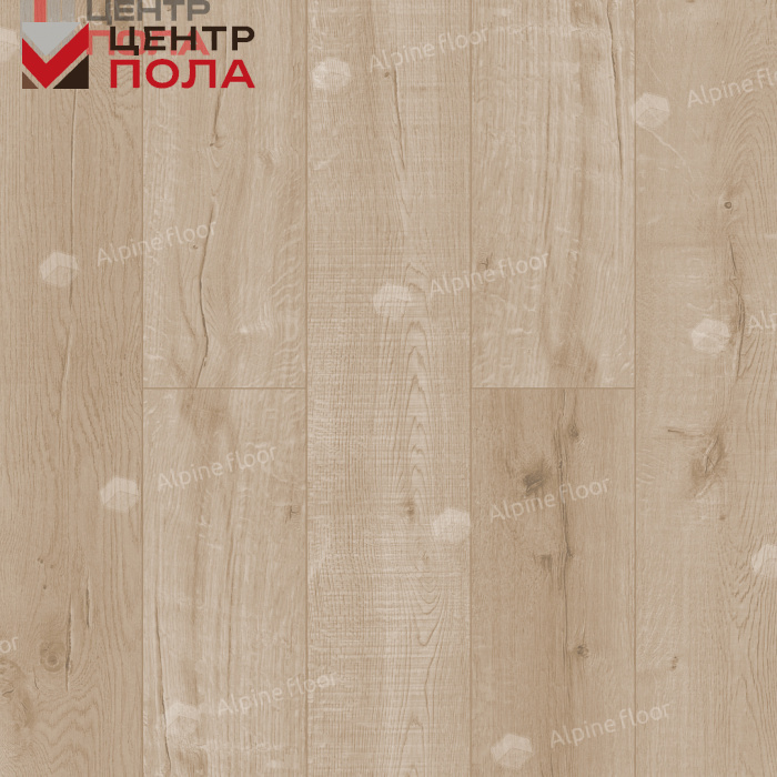 Кварцвинил Alpine Floor Real Wood Eco 2-5 Дуб натуральный