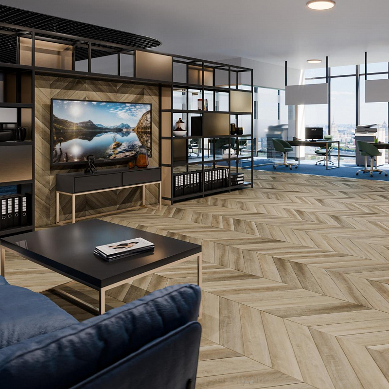 Кварцвинил Damy Floor Chevron LVT DF06-Ch-LVT Амбуаз