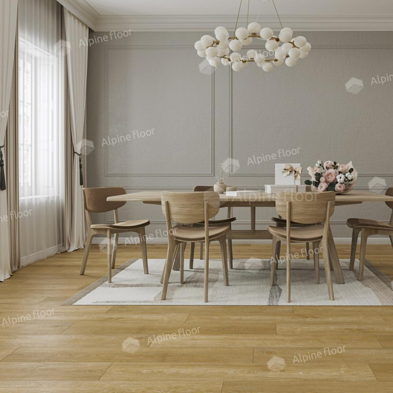 Кварцвинил Alpine Floor Easy Line Еco 3-35 Дуб Итальянский