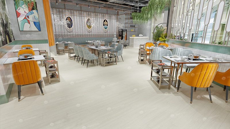 Кварцвинил Alpine Floor Intense Eco 9-5 Зимний лес