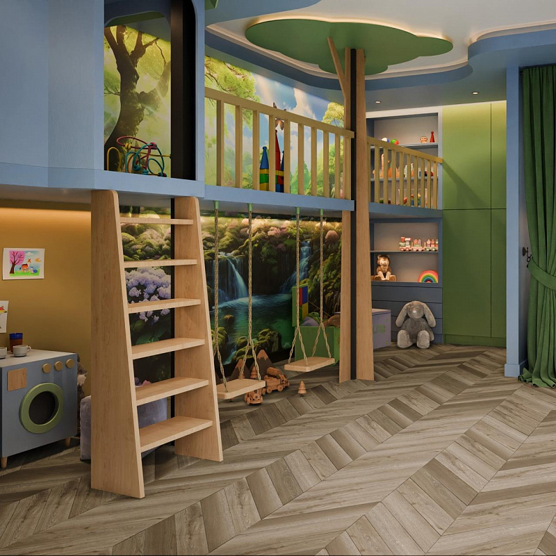 Кварцвинил Damy Floor Chevron LVT DF05-Ch-LVT Сен-Жермен